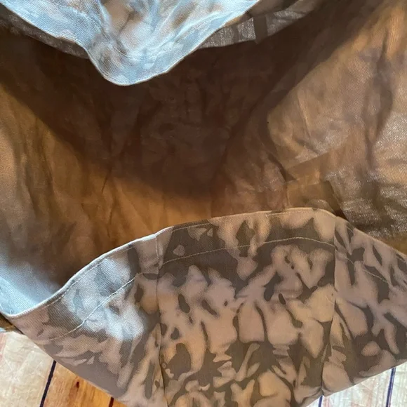 ALO Tote bag Yoga Beige Knit Fabric Rare - Picture 2 of 6